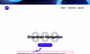 Flowbase-dropdown.webflow.io thumbnail