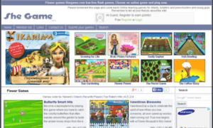 Flower-games.shegame.com thumbnail