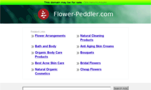 Flower-peddler.com thumbnail