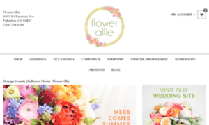 Flowerallie.com thumbnail