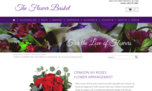 Flowerbasketgreenville.com thumbnail