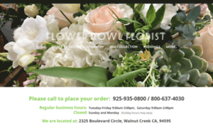 Flowerbowlflorist.com thumbnail