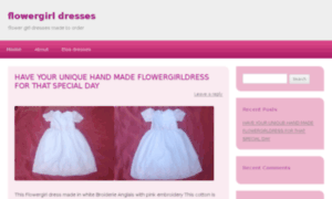 Flowergirldresses.me.uk thumbnail