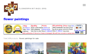 Flowerpaintings.org thumbnail