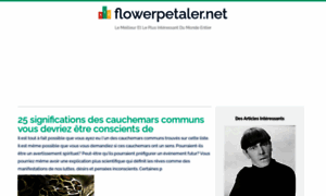 Flowerpetaler.net thumbnail