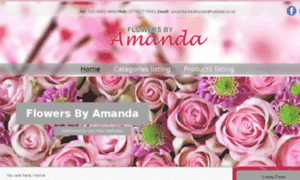 Flowers-by-amanda.nathancaselton.co.uk thumbnail