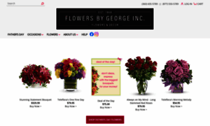 Flowersbygeorge.com thumbnail