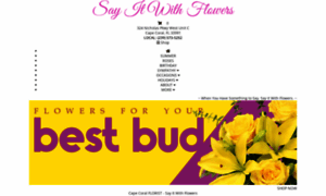 Flowersbysayitwithflowers.com thumbnail