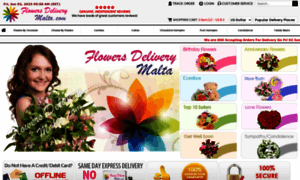 Flowersdeliverymalta.com thumbnail