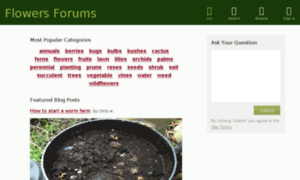 Flowersforums.com thumbnail