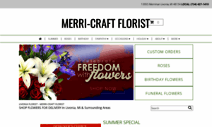 Flowersfrommerricraft.com thumbnail