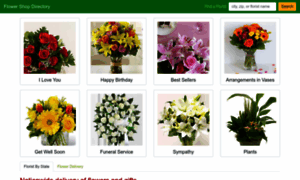 Flowershopdirectory.com thumbnail