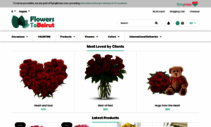 Flowerslebanon.com thumbnail