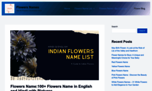 Flowersnames.in thumbnail