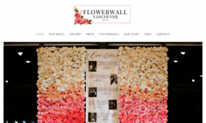 Flowerwallvancouver.com thumbnail