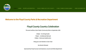 Floydcountyparks.org thumbnail