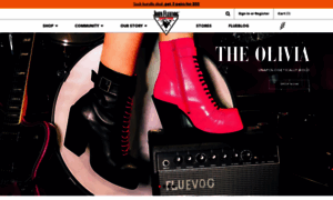 Fluevog.com thumbnail