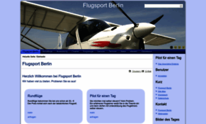 Flugsport-berlin.de thumbnail