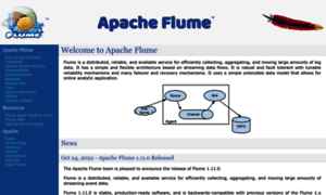 Flume.apache.org thumbnail