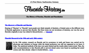 Fluoride-history.de thumbnail