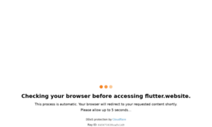 Flutter.website thumbnail