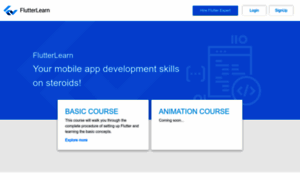 Flutterlearn.com thumbnail