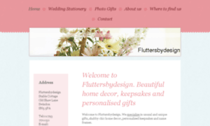 Fluttersbydesign.co.uk thumbnail