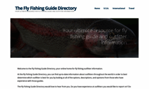 Flyfishingguidedirectory.com thumbnail
