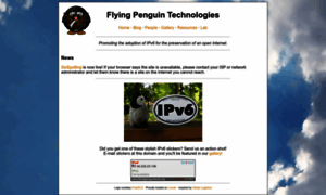 Flyingpenguintech.org thumbnail