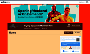 Flyingspaghettimonster.wikia.com thumbnail
