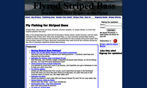 Flyrodstripedbass.com thumbnail