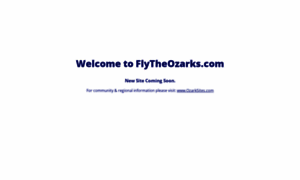 Flytheozarks.com thumbnail