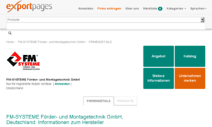 Fmsysteme.exportpages.de thumbnail