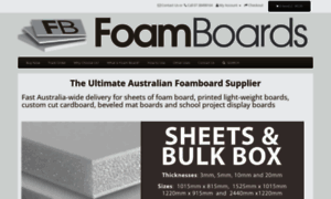 Foamboards.com.au thumbnail