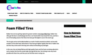 Foamfilledtires.org thumbnail