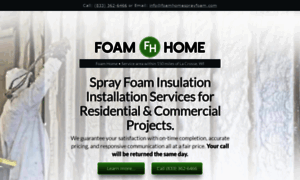 Foamhomesprayfoam.com thumbnail