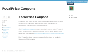 Focalpricecouponcodes.tumblr.com thumbnail