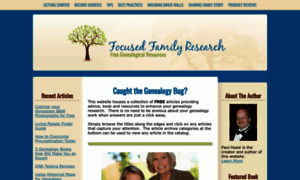 Focusedfamilyresearch.com thumbnail