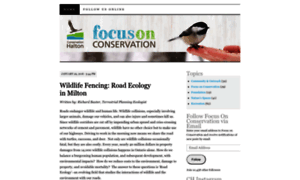 Focusonconservation.wordpress.com thumbnail