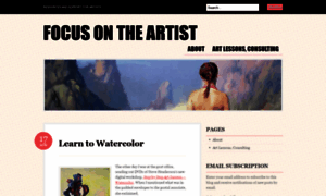 Focusontheartist.wordpress.com thumbnail