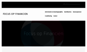 Focusopfinancien.nl thumbnail