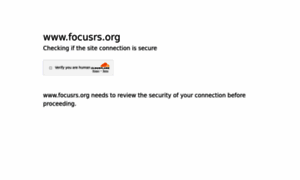 Focusrs.org thumbnail