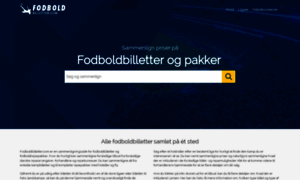 Fodboldbilletter.com thumbnail