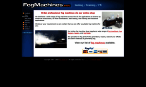 Fogmachines.net thumbnail