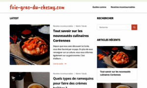 Foie-gras-du-chesny.com thumbnail