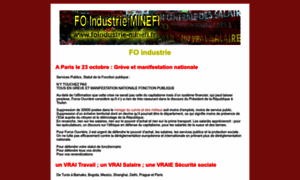 Foindustrie-minefi.fr thumbnail