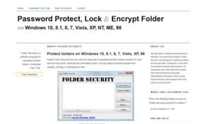 Folder-security.com thumbnail