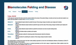 Folding.biofold.org thumbnail