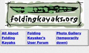 Foldingkayaks.org thumbnail