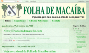 Folhademacaiba.com.br thumbnail